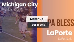 Matchup: Michigan City High vs. LaPorte  2019