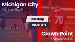 Matchup: Michigan City High vs. Crown Point  2019