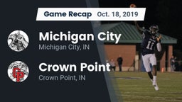 Recap: Michigan City  vs. Crown Point  2019