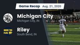 Recap: Michigan City  vs. Riley  2020