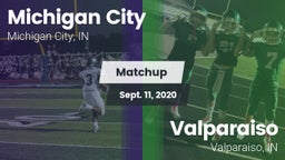 Matchup: Michigan City High vs. Valparaiso  2020