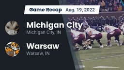 Recap: Michigan City  vs. Warsaw  2022