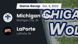 Recap: Michigan City  vs. LaPorte  2023