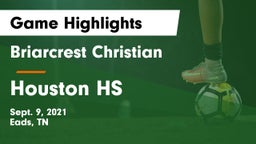 Briarcrest Christian  vs Houston HS Game Highlights - Sept. 9, 2021