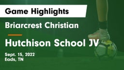 Briarcrest Christian  vs Hutchison School JV Game Highlights - Sept. 15, 2022