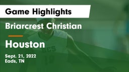Briarcrest Christian  vs Houston  Game Highlights - Sept. 21, 2022