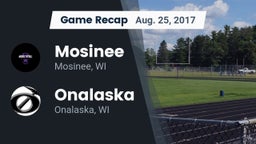 Recap: Mosinee  vs. Onalaska  2017