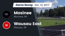 Recap: Mosinee  vs. Wausau East  2017