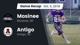 Recap: Mosinee  vs. Antigo  2018