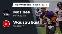 Recap: Mosinee  vs. Wausau East  2019