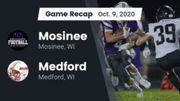 Recap: Mosinee  vs. Medford  2020