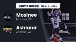 Recap: Mosinee  vs. Ashland  2020