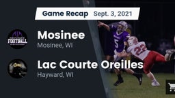 Recap: Mosinee  vs. Lac Courte Oreilles  2021