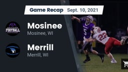 Recap: Mosinee  vs. Merrill  2021