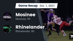 Recap: Mosinee  vs. Rhinelander  2021