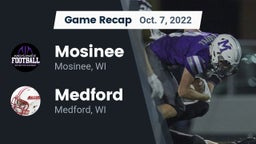 Recap: Mosinee  vs. Medford  2022
