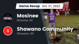 Recap: Mosinee  vs. Shawano Community  2022