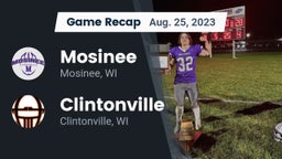 Recap: Mosinee  vs. Clintonville  2023