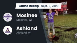 Recap: Mosinee  vs. Ashland  2023