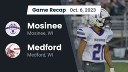 Recap: Mosinee  vs. Medford  2023
