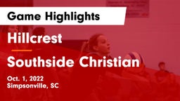 Hillcrest  vs Southside Christian  Game Highlights - Oct. 1, 2022