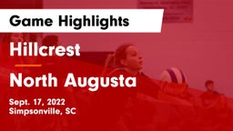Hillcrest  vs North Augusta Game Highlights - Sept. 17, 2022