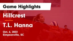 Hillcrest  vs T.L. Hanna  Game Highlights - Oct. 6, 2022