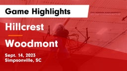 Hillcrest  vs Woodmont Game Highlights - Sept. 14, 2023