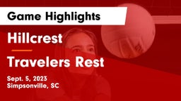 Hillcrest  vs Travelers Rest Game Highlights - Sept. 5, 2023