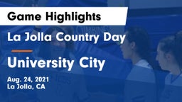 La Jolla Country Day  vs University City  Game Highlights - Aug. 24, 2021