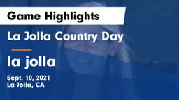 La Jolla Country Day  vs la jolla  Game Highlights - Sept. 10, 2021