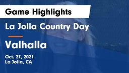 La Jolla Country Day  vs Valhalla  Game Highlights - Oct. 27, 2021