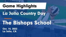 La Jolla Country Day  vs The Bishops School Game Highlights - Oct. 14, 2022