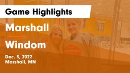 Marshall  vs Windom  Game Highlights - Dec. 5, 2022