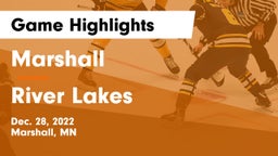 Marshall  vs River Lakes  Game Highlights - Dec. 28, 2022