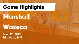 Marshall  vs Waseca  Game Highlights - Jan. 27, 2023