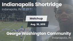 Matchup: Indianapolis Shortri vs. George Washington Community  2019