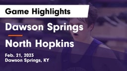 Dawson Springs  vs North Hopkins  Game Highlights - Feb. 21, 2023