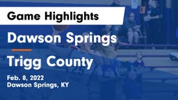 Dawson Springs  vs Trigg County  Game Highlights - Feb. 8, 2022