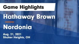 Hathaway Brown  vs Nordonia Game Highlights - Aug. 21, 2021