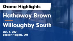 Hathaway Brown  vs Willoughby South  Game Highlights - Oct. 6, 2021