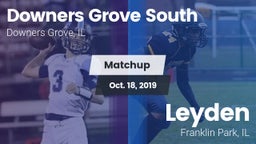 Matchup: Downers Grove vs. Leyden  2019