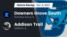 Recap: Downers Grove South  vs. Addison Trail  2021