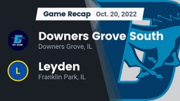 Recap: Downers Grove South  vs. Leyden  2022