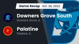 Recap: Downers Grove South  vs. Palatine  2022