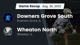 Recap: Downers Grove South  vs. Wheaton North  2023