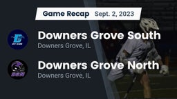 Recap: Downers Grove South  vs. Downers Grove North  2023