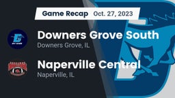 Recap: Downers Grove South  vs. Naperville Central  2023