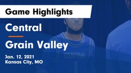 Central   vs Grain Valley Game Highlights - Jan. 12, 2021