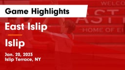 East Islip  vs Islip  Game Highlights - Jan. 20, 2023